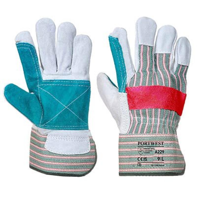 A229 - Klassieke Rigger handschoen met dubbel laags handpalm