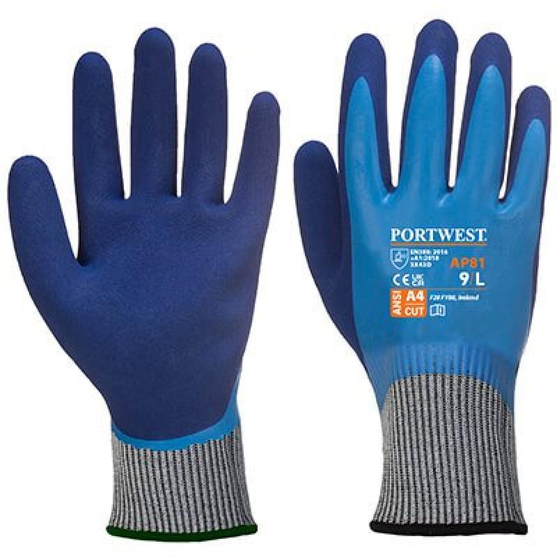 AP81 - Vloeistofdichte High Risk Snijbestendige Handschoen