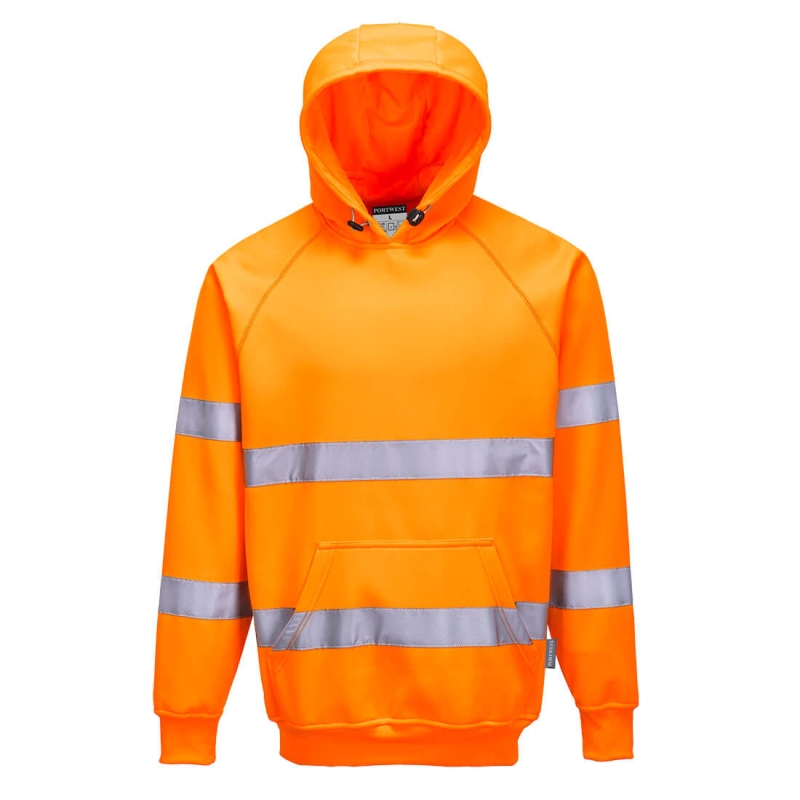 B304 - Hi-Vis Sweatshirt met capuchon