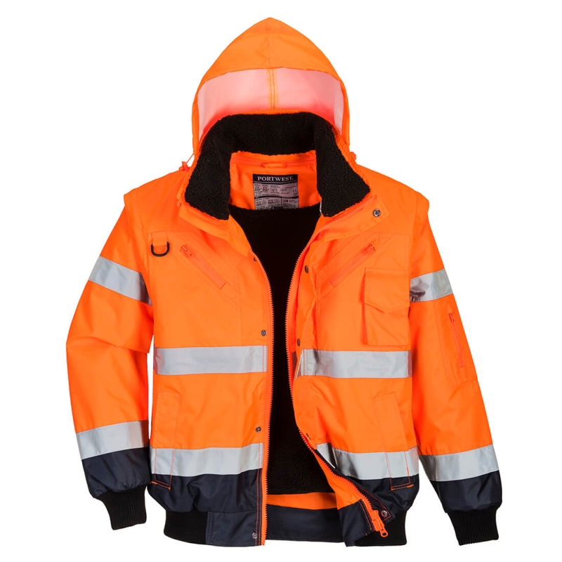 C465 - Hi-Vis 3-in-1 Contrast Bomberjack