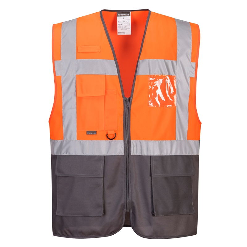 C476 - Warsaw Hi-Vis Contrast Executive Vest