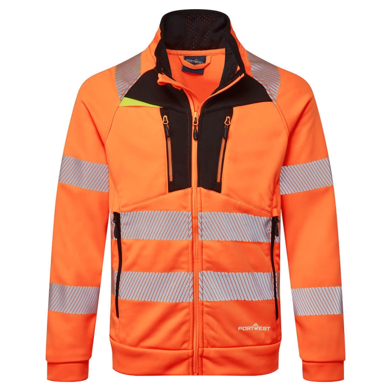 DX477 - DX4 Hi-Vis Sweatshirt met rits