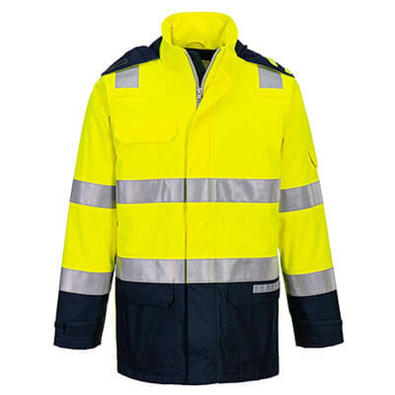 FR605 - Bizflame Regen+ Hi-Vis Vlamboog Jack