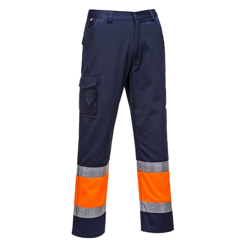 L049 - Hi-Vis lichtgewicht Tweekleuren Combat Broek