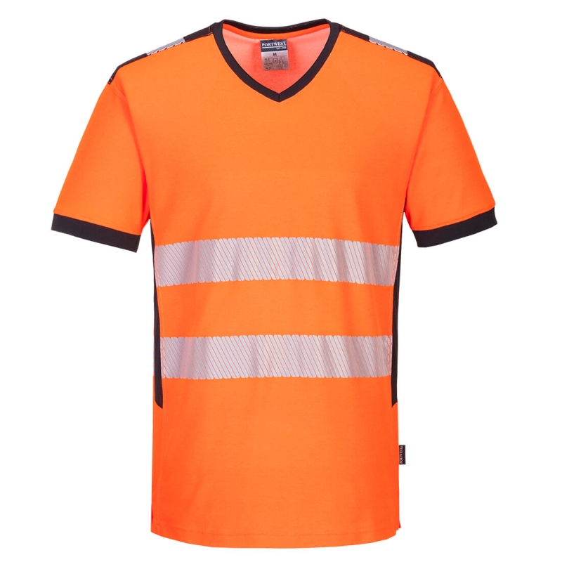 PW310 - PW3 Hi-Vis T-shirt met V-hals