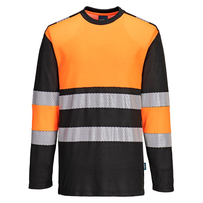 PW312 - PW3 Hi-Vis T-Shirt lange mouw klasse 1