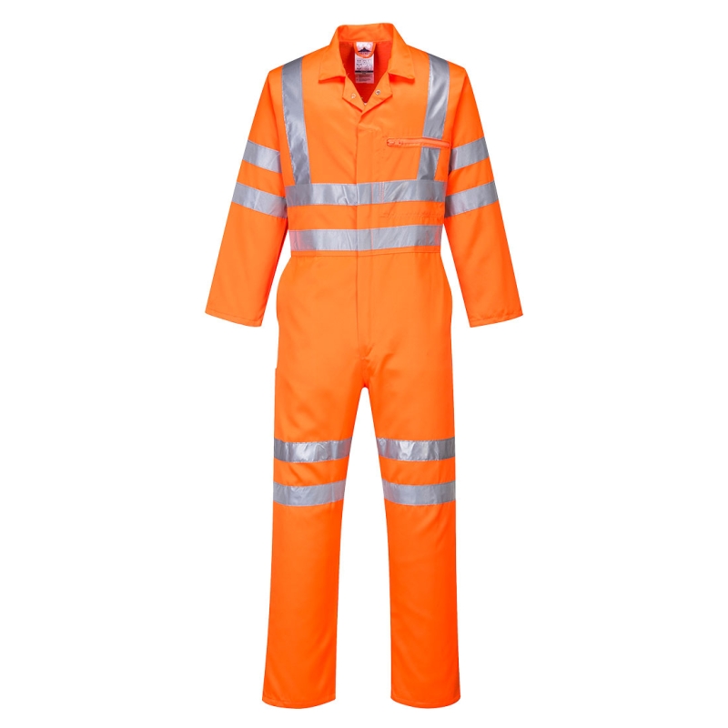 RT42 - Hi-Vis Poly Katoenen Service Overall