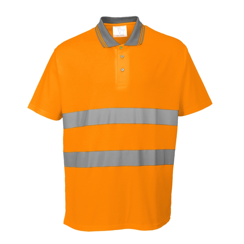 S171 - Hi-Vis Katoen Comfort Poloshirt K/M