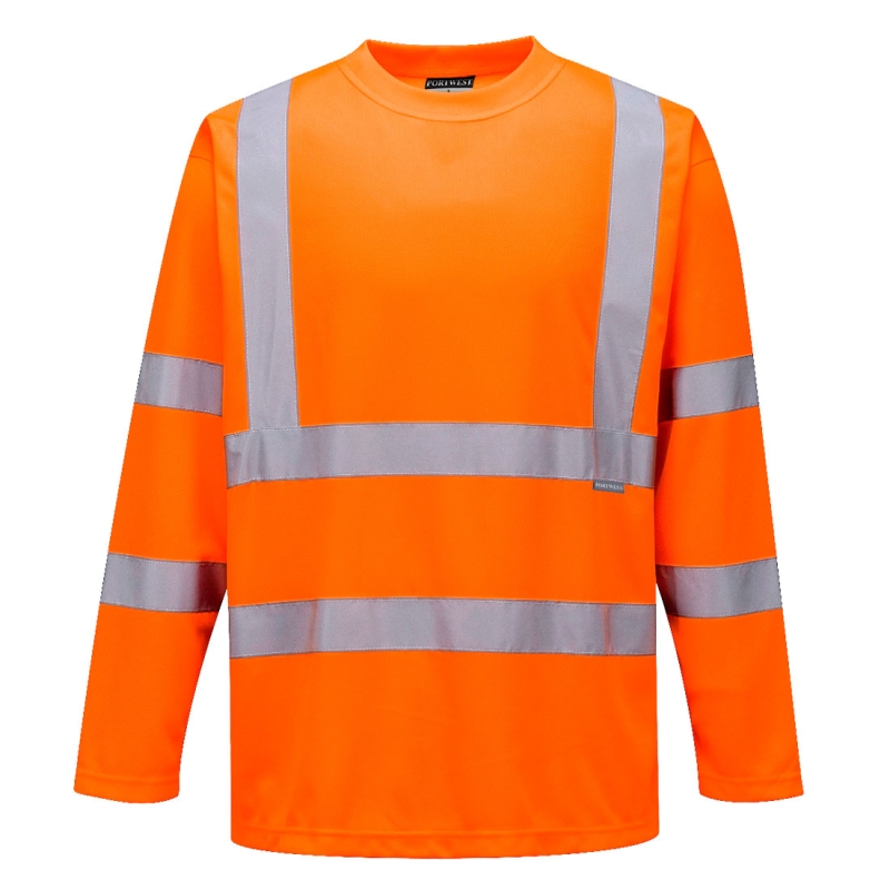 S178 - Hi-Vis T-shirt lange mouw