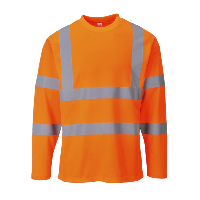 S278 - Hi-Vis T-shirt lange mouwen