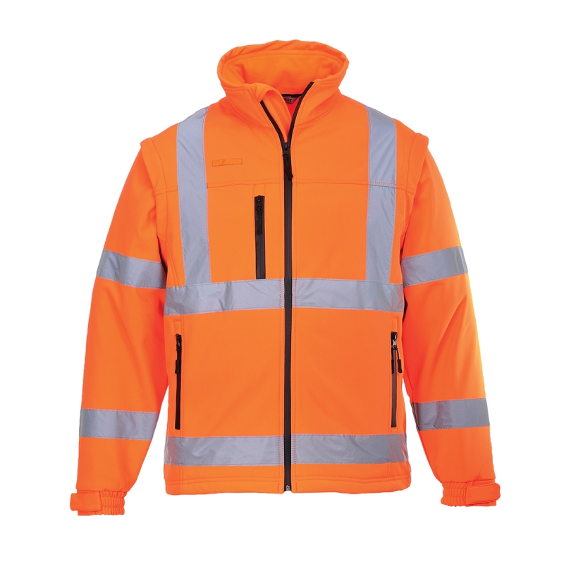 S428 - Hi-Vis Softshell Jack (3L)