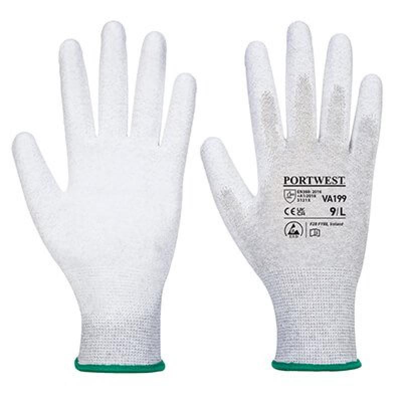 VA199 - Antistatische PU Palm handschoen voor uitgifteautomaten